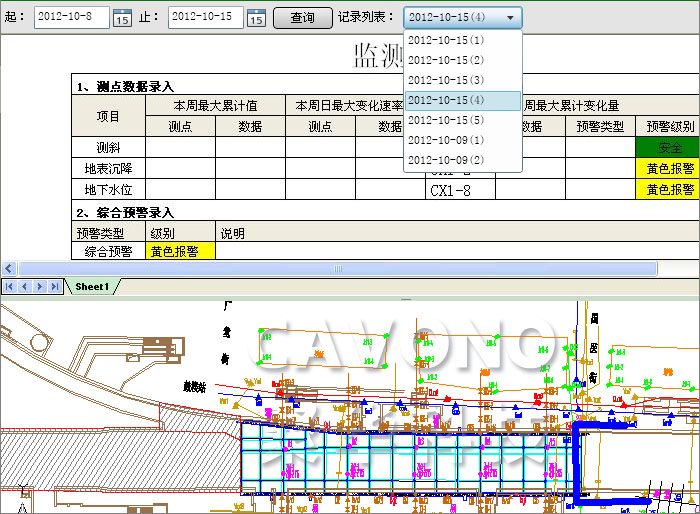 光纤光栅图表