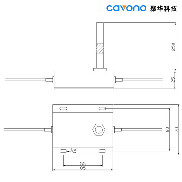 JH-FGD-A1 光纤光栅表面式测缝计